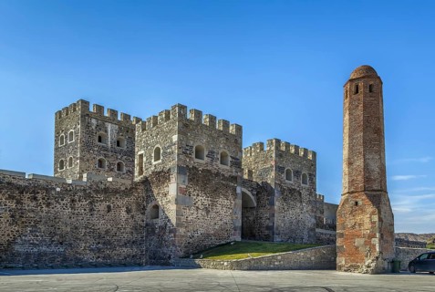 Rabati Castle is a medieval castle complex in Akhaltsikhe, Georgia. Gate tower