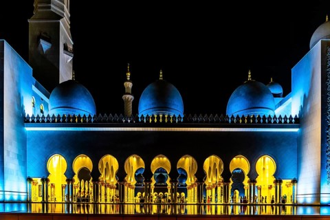 Shakezy Cayd Grand Mosque United Arab Emirates. Shooting Location: Dubai