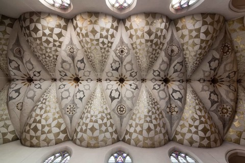 Neuss, Dreikönigenkirche (Church of the Three Kings), built 1909-1911 by Eduard Endler, altar and