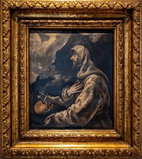 El Greco, San Francisco in ecstasy, 1594-1604, oil on canvas, Museo de Bellas Artes, Bilbao, Spain