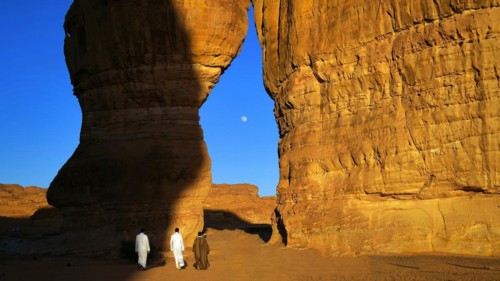 Elephant Rock, rock in Al Ula, Al Ula, Saudi Arabia, Middle East