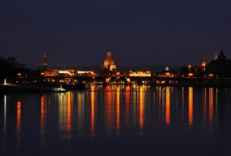 Dresden at night