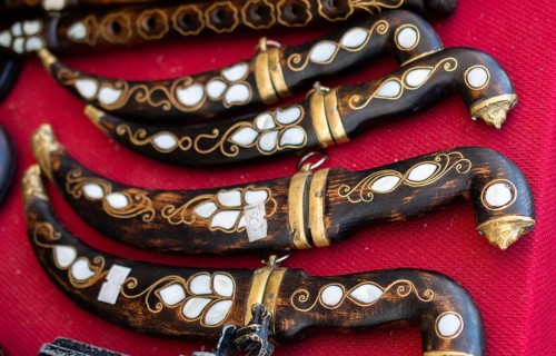 Ottoman style art Mother of Pearl inlays Example
