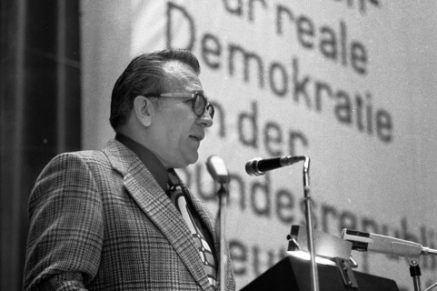 The Union Day of the German Peace Union (DFU) on 29 November 1975 in Dortmund is a party conference