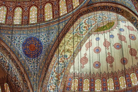 Sultan Ahmed Mosque aka Blue Mosque, Istanbul, Turkey