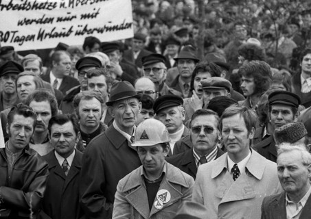 The strike action in the collective bargaining dispute of the Industriegewerkschaft Metall (IG