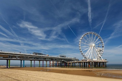 At the beach of Scheveningen
