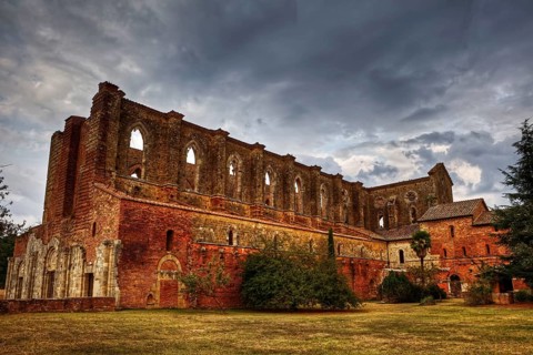 San Galgano Abbey, Tuscany, Italy
