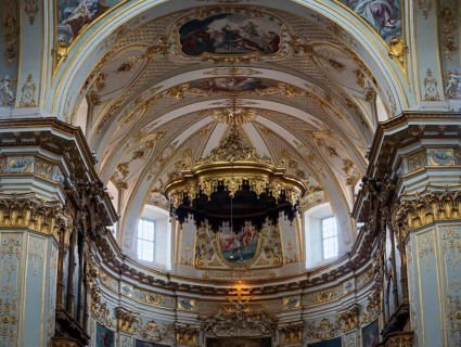 Interior View of the Cathedral of St Alexander in Bergamo