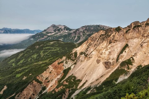 Nature of Kamchatka. Landscapes and magnificent views of the Kamchatka Peninsula