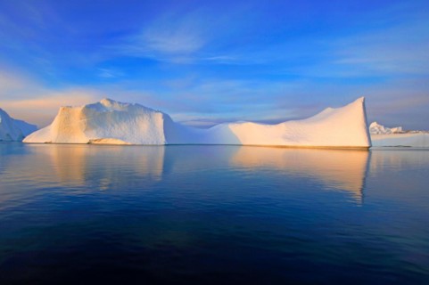 Denmark, Greenland, typical landscape, bizarre ice structure, drift ice, Greenland, Denmark