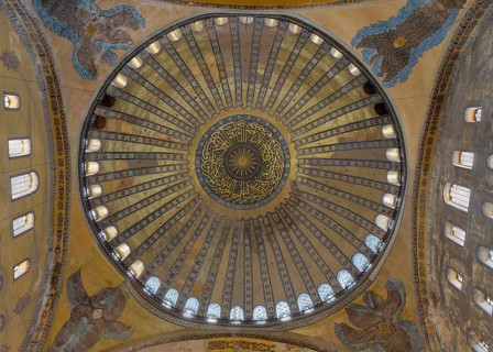 Dome of the famous Hagia Sophia, Istanbul, Turkey Istanbul, Turkey
