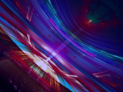 Abstract science fiction or future technology theme background - computer-generated 3d illustration