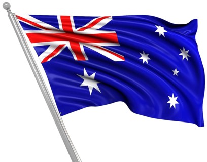 Flag of Australia, This is a computer generated and 3d rendered picture