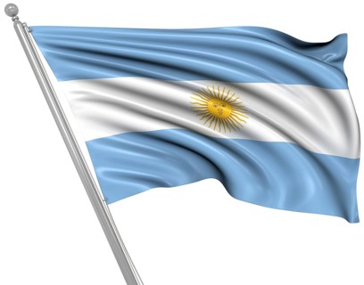 Flag of Argentina, This is a computer generated and 3d rendered picture