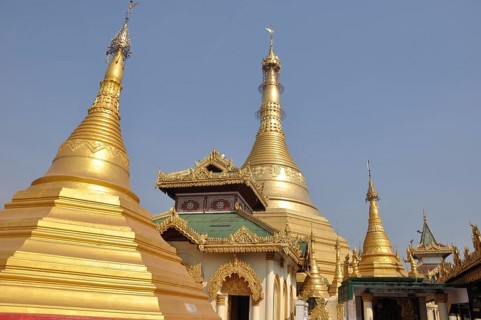 Temple in mawlamyaing, burma