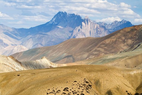 Mountain landscape in Ladakh, northern India