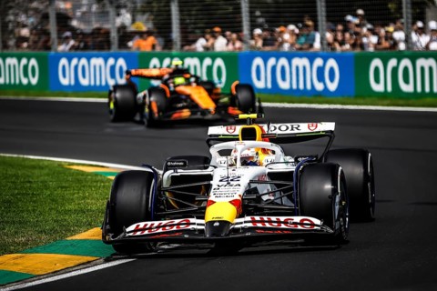 Yuki Tsunoda of Japan drives the Visa Cash App Racing Bulls F1 Team VCARB 02 during third practice