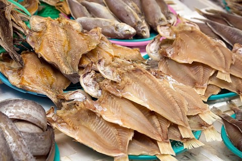 Fish market in Mokpo Korea