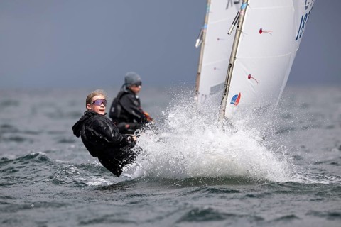 Andreas Dick, Olympic Centre - Schilksee, Kiel, Schleswig Holstein, Carla WESTERHEIDER from SKBUE