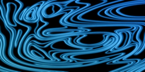 Neon Glow blue lines on a dark background, Glowing background