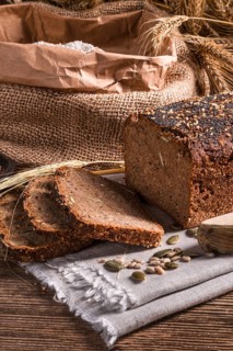 Homemade whole wheat bread