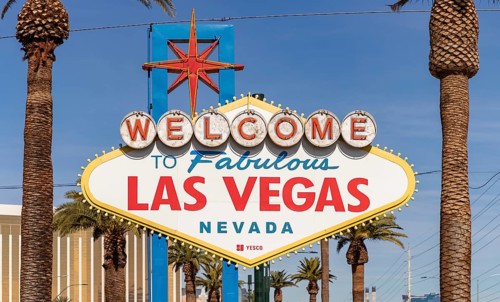 A picture of the Welcome to Fabulous Las Vegas sign