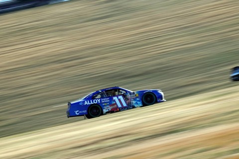 Josh Williams races for the Zip Buy Now, Pay Later 250 in Sonoma, CA, USA
