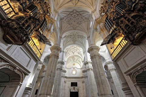Santa Maria de la Encarnación, Cathedral of Granada, Interior view, Impressive cathedral interior