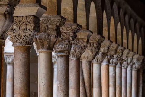 Cloister of Santo Domingo de Silos, Burgos province, Spain
