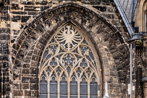 Adler am Aachener Dom - Aachen, North Rhine-Westphalia, Germany