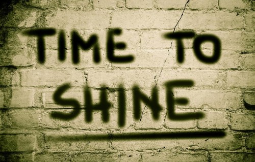 Time To Shine Concept