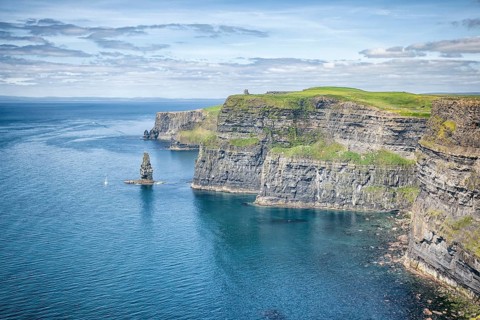 An image of the famous Cliffs of Moher in Ireland
