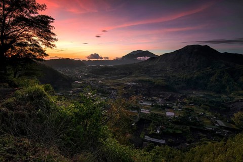 Beautiful view of pinggan valley