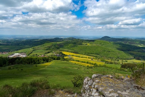 View of the Rhön from the Wasserkuppe
