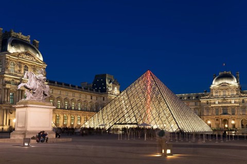 Louvre museum, Paris, Ile-de-france, France