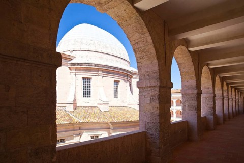 The Ancient Hospital Vieille Charite in Marseille