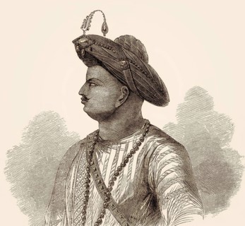 Tipu Sultan, Tiger of Mysore, 1750 – 1799, ruler of the Kingdom of Mysore