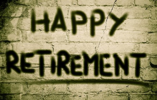 Happy Retirement Concept