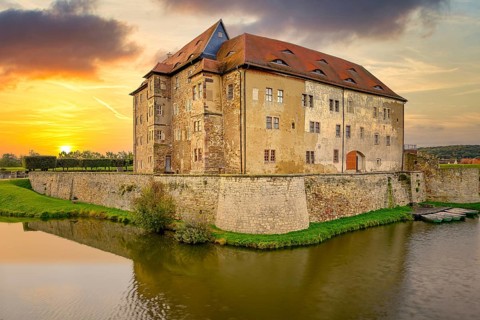 A view of the Heldrungen fortress