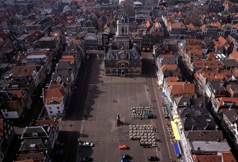 View from the tower of the Nieuwe Kerk
