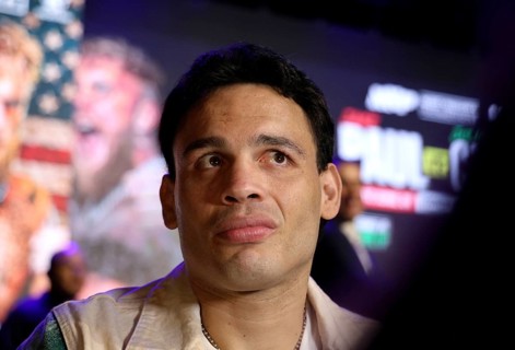 Julio Cesar Chavez Jr. at Jake Paul vs. Press Conference held at the Avalon in Hollywood, USA on