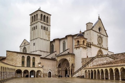 The Papal Basilica of St. Francis of Assisi is the mother church of the Roman Catholic Franciscan