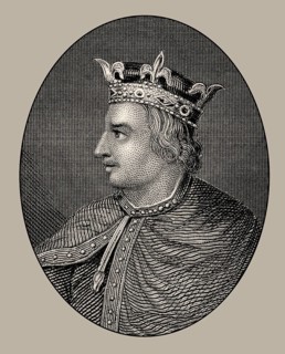 Henry II, or Henry Curtmantle, Henry FitzEmpress or Henry Plantagenet, 1133 - 1189, Count of Anjou,