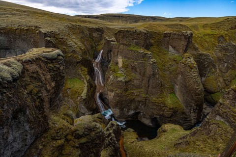 Fjaðrárgljúfur, Katla volcanic area, south coast, Iceland