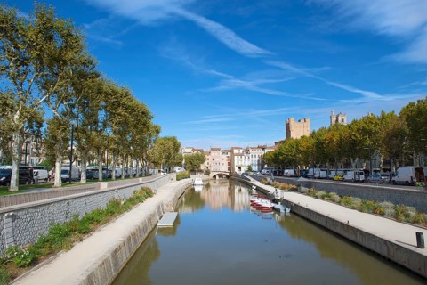 Market day in French Narbonne