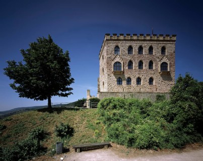 Hambach Castle, in front of the remodelling June 2006