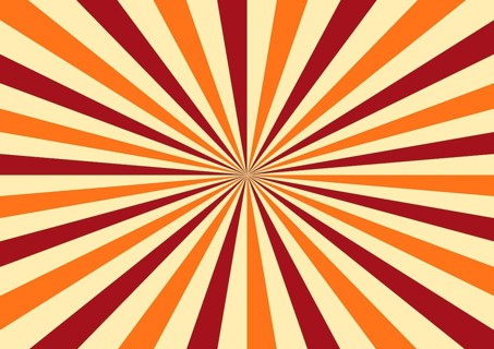 Radiant background in different colours