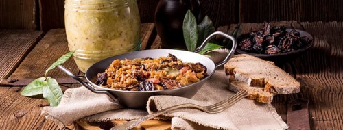Old Polish traditional bigos
