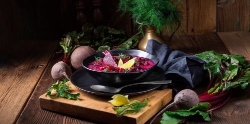 Borscht - an Eastern European classic with a red prayer